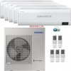 Klimatizácia Samsung WINDFREE Elite 5x multisplit (4x 2,5kW + 3,5kW) + vonkajšia 10kW (4x 2,5kW + 3,5kW / vonk. 10kW)