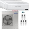 Klimatizácia Samsung WINDFREE Elite 5x multisplit (4x 2kW + 3,5kW) + vonkajšia 10kW (4x 2kW + 3,5kW / vonk. 10kW)