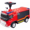 Odrážadlo požiarne auto Volvo Fire Truck BIG s reálnym dizajnom s funkčnou striekačkou a odkladacím priečinkom od 24 mes