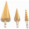 KRAFT&DELE Stupňovité vrtáky do kovu 3ks, 4-12, 4-20,4-32mm 60377 KD11247