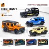 Wiky Vehicles Auto terénne kovové spätné natiahnutie 11 cm