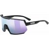 UVEX Sportstyle 235 Black Matt/Mirror Lavender Športové okuliare
