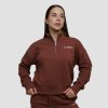 GymBeam Dámska mikina 1/2 Zip Agile Root - XXL