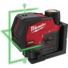 Milwaukee M12 CLLP-301C Aku kombinovaný křížový laser (3,0 Ah)