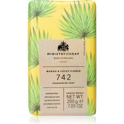 The Somerset Toiletry Co. Ministry of Soap Rain Forest Soap tuhé mydlo na telo Mango & Lotus Flower 200 g