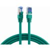 S/FTP (PiMF) Patchkábel LSOH 5m cat.7, zelený, Cu, SuperFlex
