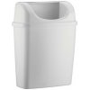 Nástenný kôš RULOPAK biely 6L