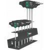 Wera 023456 Šroubováky T-Profil TX 10 ÷ TX 45 s příčnou rukojetí typ 467/7 TORX HF Set 2 Přidržovací funkce (Sada 7 dílů)