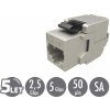 Samořezný keystone Solarix CAT6 STP SXKJ-6-STP-BK-SA