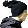 R-spekt Čiapka PomPom DUO beanie style čierna