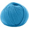 MAXI SOFT Lana Gatto MAXI SOFT: 14650 azúrová 100% merino vlna