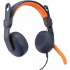 Logitech® Zone Learn headset 3.5mm ON EAR 981-001372
