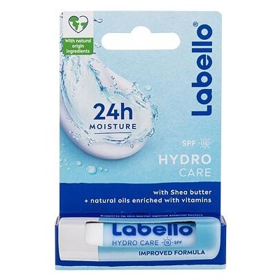 Labello Hydro Care 24h Moisture Lip Balm SPF15 hydratační balzám na rty s uv ochranou 4,8 g