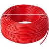 Elektrokabel CYA 1x2,5 červený 100 m