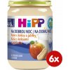 HiPP BIO Kaša na dobrú noc s keksmi a jablkami 6 x 190 g