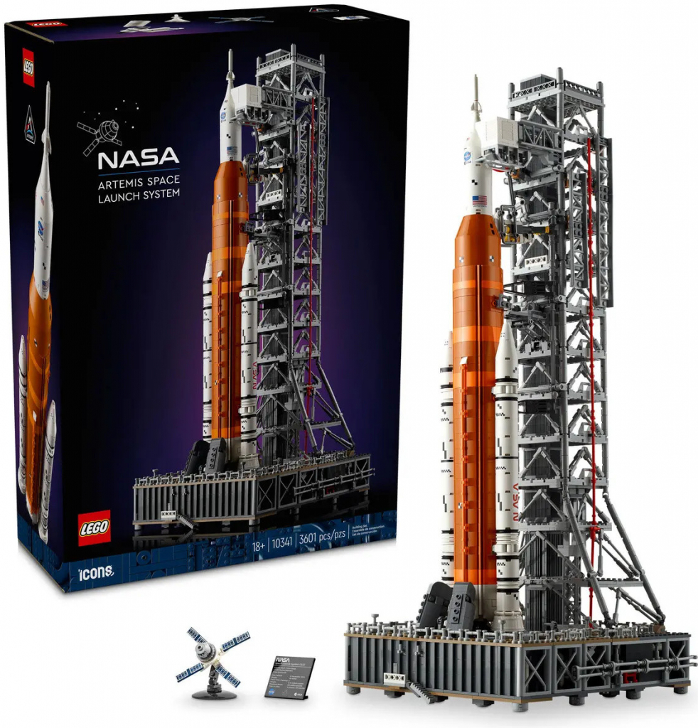 LEGO® Ikony 10341 NASA Artemis štartovacia rampa