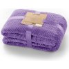 Deka z mikrovlákna DecoKing Toby fialová, veľkosť 170x210