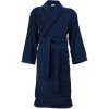 The One Towelling župan organic bathrobe z bio bavlny navy