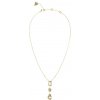 Guess Elegantný pozlátený náhrdelník 4G Light JUBN05234JWYGT/U
