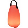 PROGARDEN Nabíjacia lampa kempingová vonkajšia s ovládačom RGB 26 cm