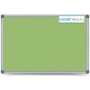 MEMOBE Magnetická tabuľa farebná v hliníkovom ráme - zelená CLASSIC (90x60 cm)