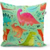 Sablio Vankúš Dinosaury v tráve - 40x40 cm