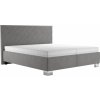 Manželská posteľ 180x200 Blanar SYLVA, sivá