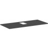 Hansgrohe Xelu Q doska pod umývadlo 118 x 55 cm diamantová matná sivá 54122910