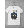 Tričko Mbappe France 10 - Muž - S - Biela