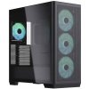 Puzdro Aerocool Apnx C1 ARGB Midi Tower čierne