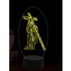 Beling 3D lampa, Svätá Helena, 16 farebná,AA75