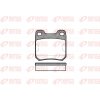 Sada brzdových platničiek kotúčovej brzdy REMSA Eurofren Systems, S.L. Madrid 0239.00