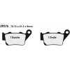 NISSI BRAKE PADS 2P-275NS SINTER METAL