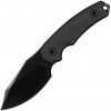 Kunwu STIFFY D. Black Micarta, VANADIS 4 DLC
