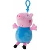 Plyšové Prasiatko Peppa s klipom 16 cm