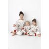 Pyžamko Sensis Kids Maurice/Samantha Christmas 134-152 krémová 134-140