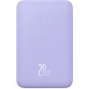Baseus Magnetic Mini 20000mAh 20W fialová / 20W / 1x USB-C / MagSafe (PPCX150005)