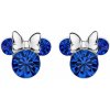 Disney Trblietavé strieborné náušnice kôstky Minnie Mouse ES00013SSEPL.CS