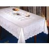 Vinylový PVC obrus BIELY čipkovaný TYP 1 Veľkosť: 40*80cm