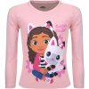 EplusM detská blúzka s dlhým rukávom bavlna ružová