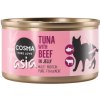Výhodné balenie Cosma Asia v želé 24 x 85 g - tuniak a hovädzie