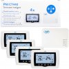 Inteligentný termostat PNI CT440 bezdrôtový, s WiFi, ovládanie 4 zón cez internet, pre teplárne, čerpadlá, solenoidové ventily, TuyaSmart APP