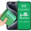 Tvrdené sklo keramické 9D pre Apple iPhone 15 Plus, 15 Pro Max