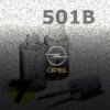 OPEL - 501B - SATIN STEEL GREY 4 metal. barva retušovací tužka
