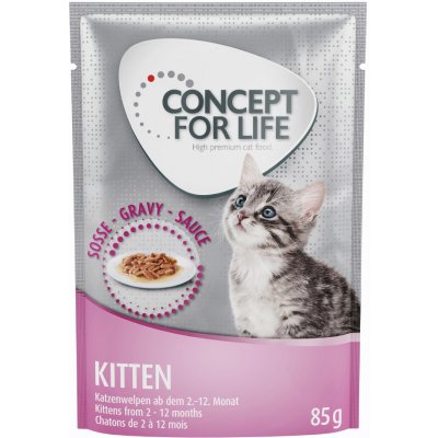 Concept for Life kapsičky, 48 x 85 g - 10 € zľava - Kitten v omáčke