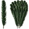 Umelé smrekové vetvičky 21 cm Ruhhy 22512 - sada 40 ks