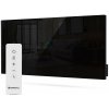Sálavé infrapanely TF-G sklenené s termostatom a WiFi ovládaním, Výkon: 700W čierny