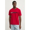Tommy Hilfiger tričko pánske bavlnené MW0MW36498 červená XXL