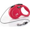 Flexi Classic NEW XS lanko 3 m červené 8 kg
