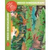 Čítaj a nalepuj – MEDZI DINOSAURAMI, kniha so samolepkami